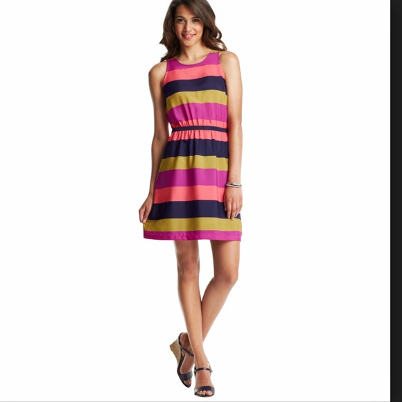 LOFT Dresses & Skirts - LOFT Colorblock Dress NWT
