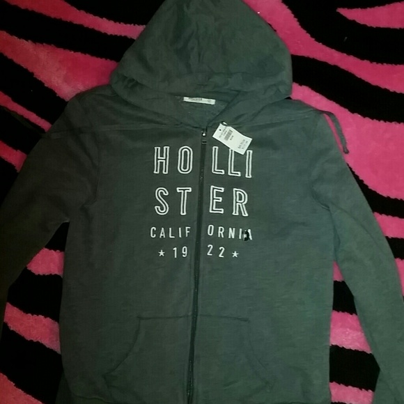 Hollister Grey Hoodie - Picture 3 of 3