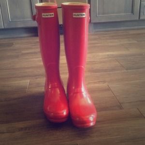 Hunter rain boots