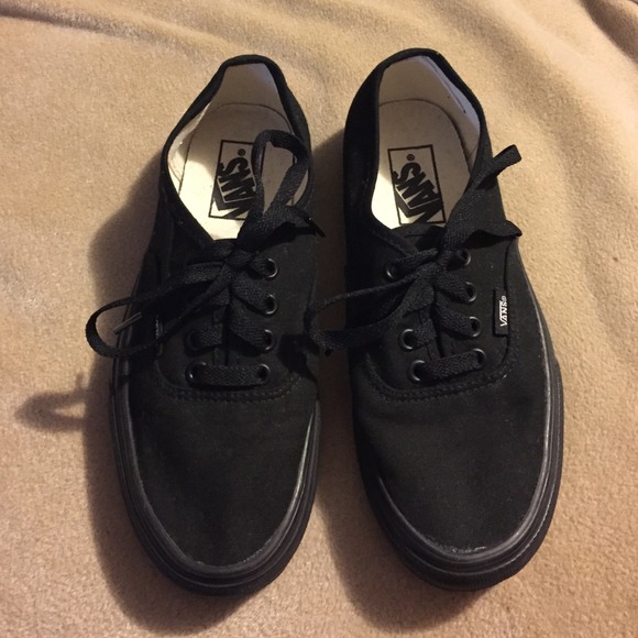 Vans Classic Authentic Black Sneaker Shoes