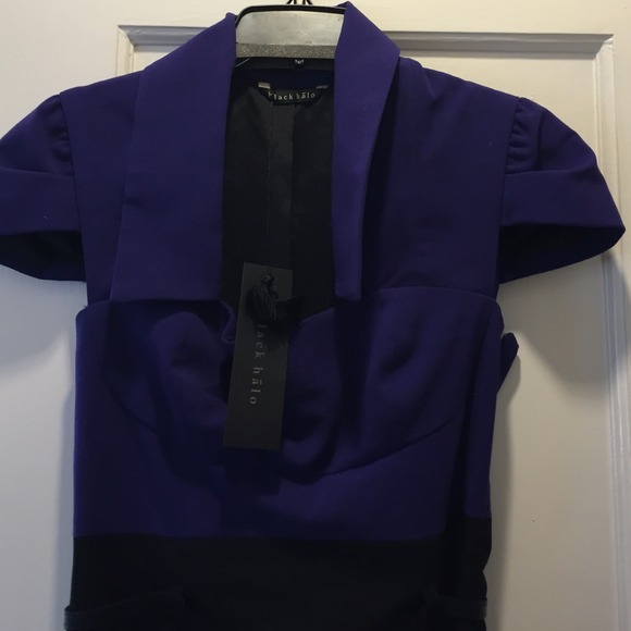 Black Halo designer dress