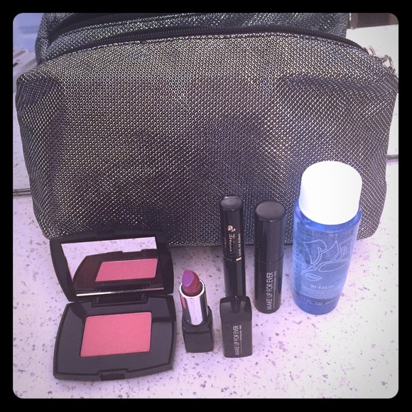 Lancôme + make up forever make up set