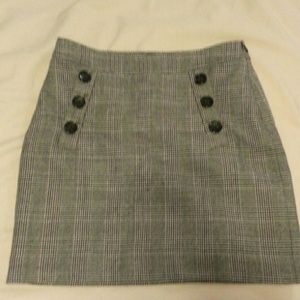 Banana Republic plaid short skirt