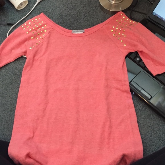Coral studded Charlotte Russe NWOT