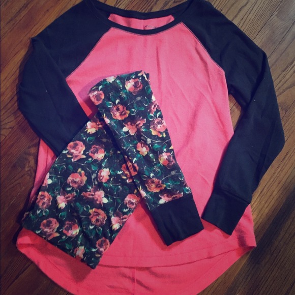 Floral pj's