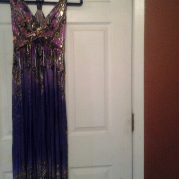 Purple dress