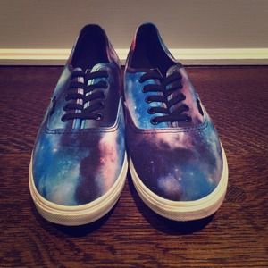 Cosmic Galaxy vans sneakers