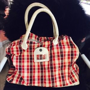 Plaid Weekender / Overnight Bag Converse One Star