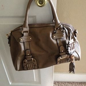 Brown colored purse
