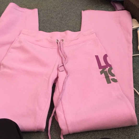 NWOT purple sweatpants