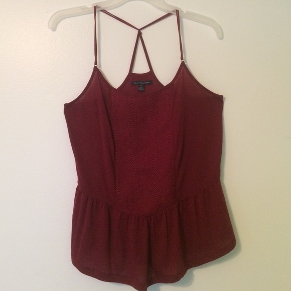 American Eagle Cranberry Tank-top