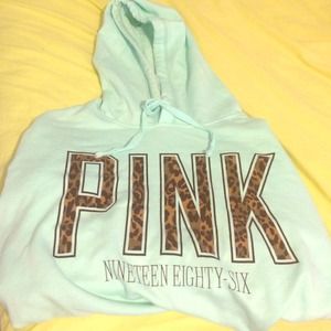 PINK! Boyfriend Hoodie.