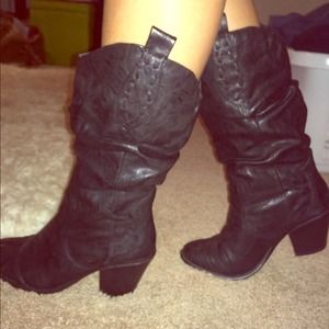Black Cowgirl Boots