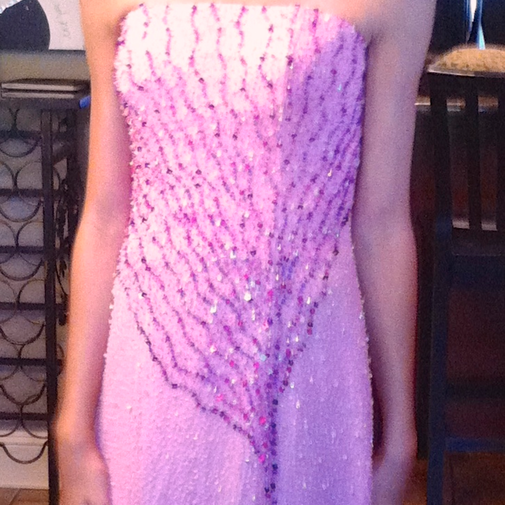 Beaded formal dress