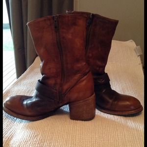 Handmade Italian leather boots