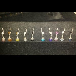 ~*SOLD!*~ Very Cute Assorted Belly Button Rings!