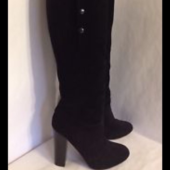 Belle by Sigerson Morrison suede harness boots⭐️