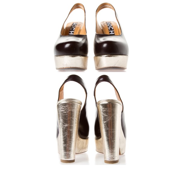 ❌sold elsewhere❌Authentic Rochas platforms - Picture 2 of 4