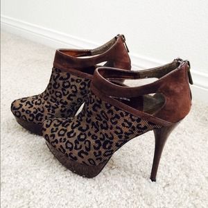 Leopard Print Heels