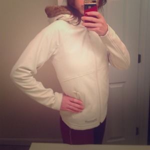 Marmot fur-lined soft shell