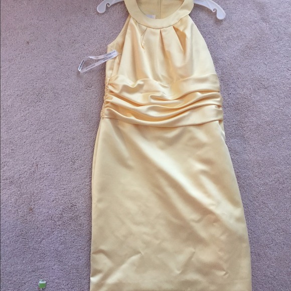 Yellow bridesmaid dress - Picture 1 of 1