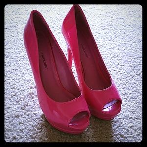 NEW Hot pink platforms
