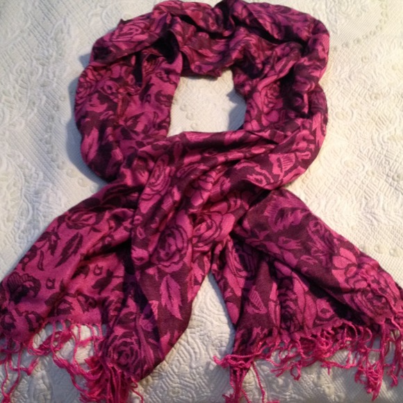 Gorgeous floral scarf