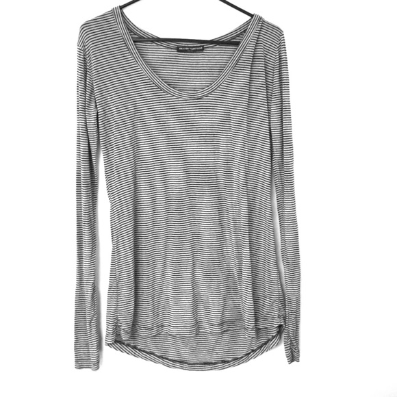 Brandy Melville Striped Long Sleeve Shirt