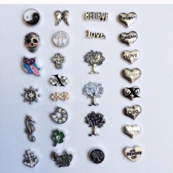 Custom stainless steel floating charm necklace - Picture 2 of 3