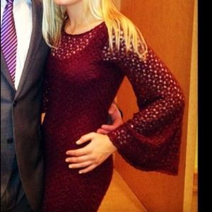 Maroon Free People Dress host pick 2/6/15 🎉