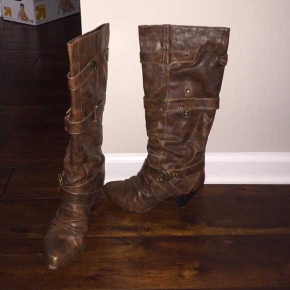 Brown boots