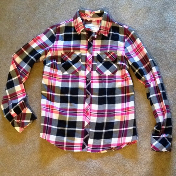 Aeropostale flannel button up shirt