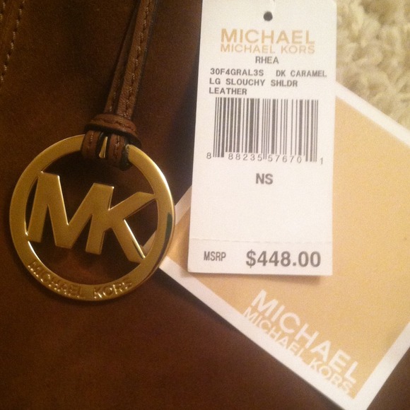 Michael Kors Rhea suede Shoulder Bag - Picture 4 of 4
