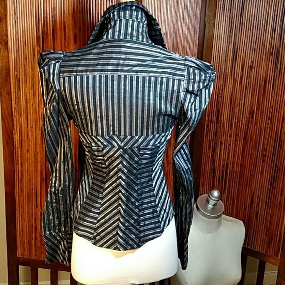 Bebe Tailored Top - Picture 2 of 4