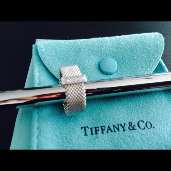Tiffany & Co. Somerset Diamond Ring, size 6
