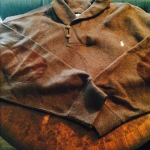 Men RL Polo brown sweater
