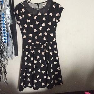 Heart dress size 8