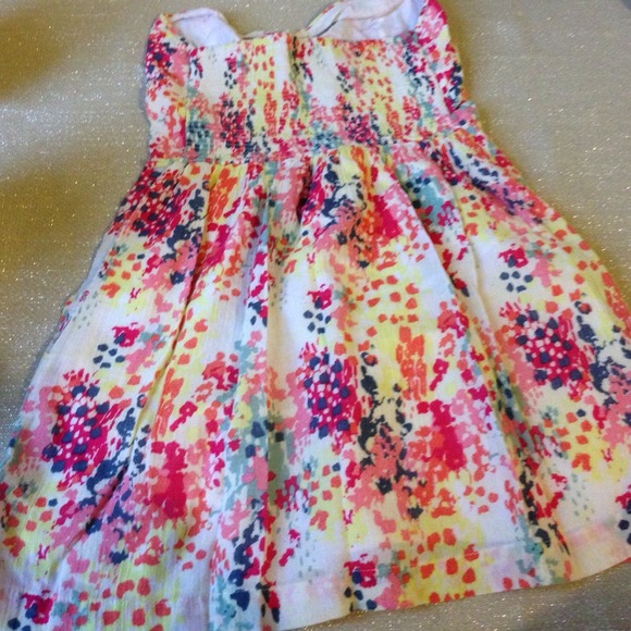 Sweet heart neck floral Abercrombie dress - Picture 3 of 4