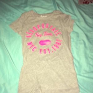 Grey and pink Aeropostale shirt