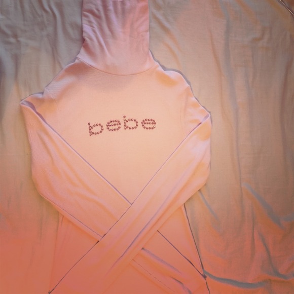 Bebe pink turtle neck
