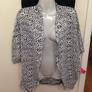 Bundled Black and white cardigan and maxi dress