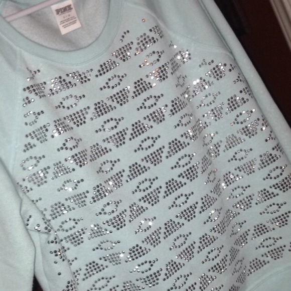 Victoria Secret Pink Sweatshirt (Size large)