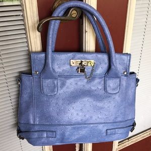 Periwinkle satchel purse