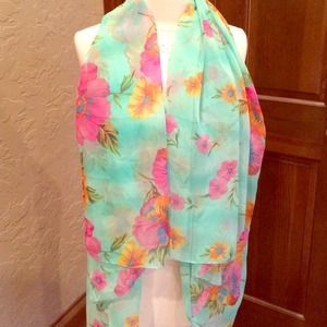 Beautiful Floral Scarf
