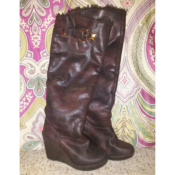 Michael Kors Calista Knee High Boots Size 6.5