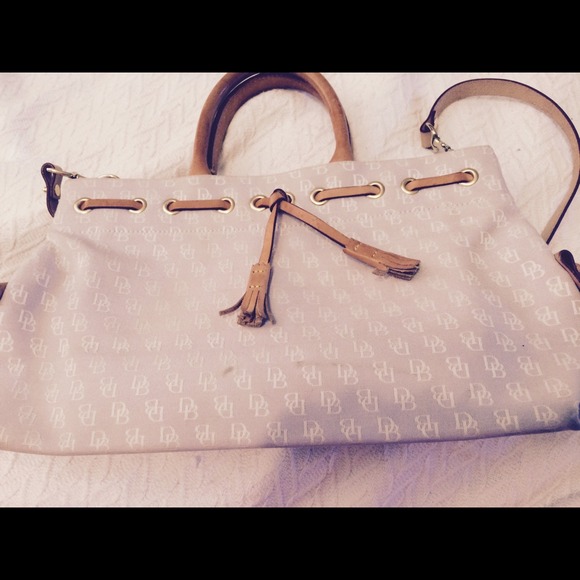 Dooney & Burke taupe purse