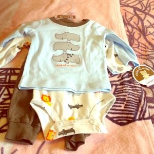 Carter's baby outfit.