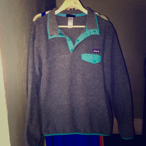 Women's Patagonia Grey With Teal lining