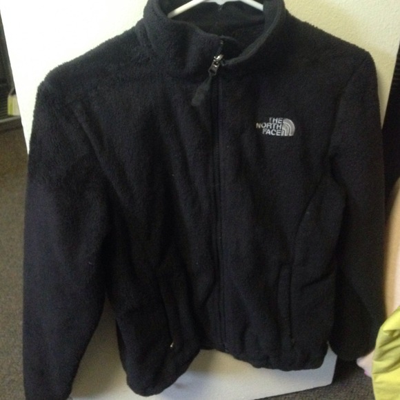 NORTHFACE soft fuzzy black - Picture 1 of 3