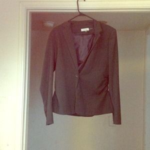 Gray Calvin Klein blazer